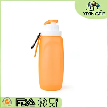 Environmentally friendly easy to carry silicone folding kettle