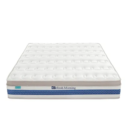 Linsy Luxury Purple Foldable Hybrid Mattress Set - Full/Double Size