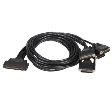 D-SUB 25P malex4 to SCSI 100P male