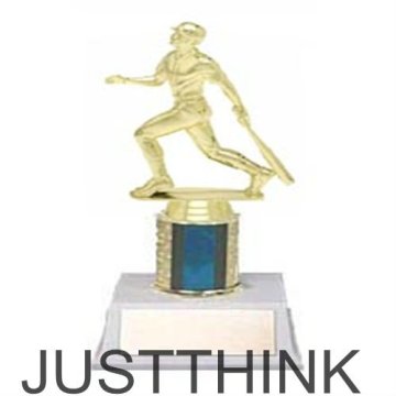 Best First Baseman Plastic Baseball Trophy FZ-HG-0529-1