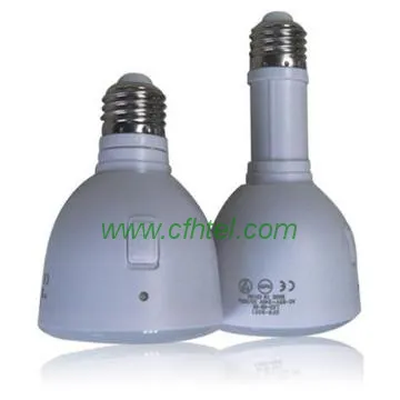 Rechargeable LED Emergency Bulb 5W, with wall switch control