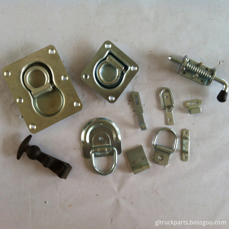 Auto Body Spare Parts Fastener,Lashing D Ring and Loaded Latch Spring Bolt Hardware