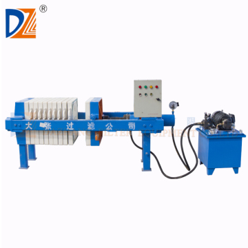 Manual Jack Chamber Filter Press Machine for Rubber Waste Sludge Dewatering