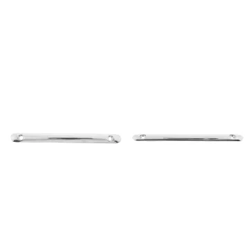 2pcs 6'' Durable Marine 316 Stainless Steel Rub Strake Polished Yacht RV