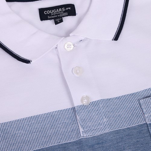 Stripe Sport Design Of Unisex Polo Shirt