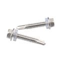 roofing Hex Flange Washer Screw Head Self Drilling