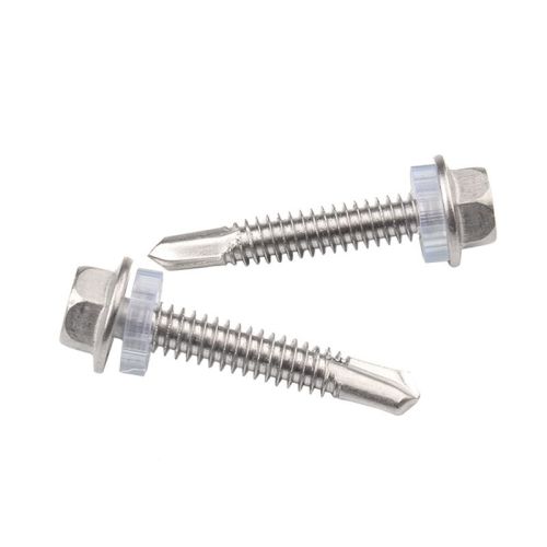 roofing Hex Flange Washer Screw Head Self Drilling