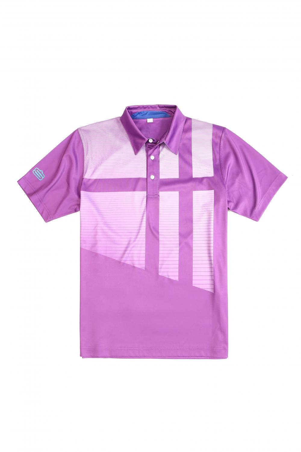 MEN'S KNIT SPORT POLO WITH PRINT