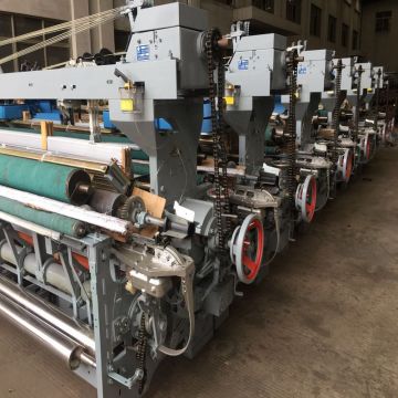 Yuefeng flexible jute rapier loom weaving machine