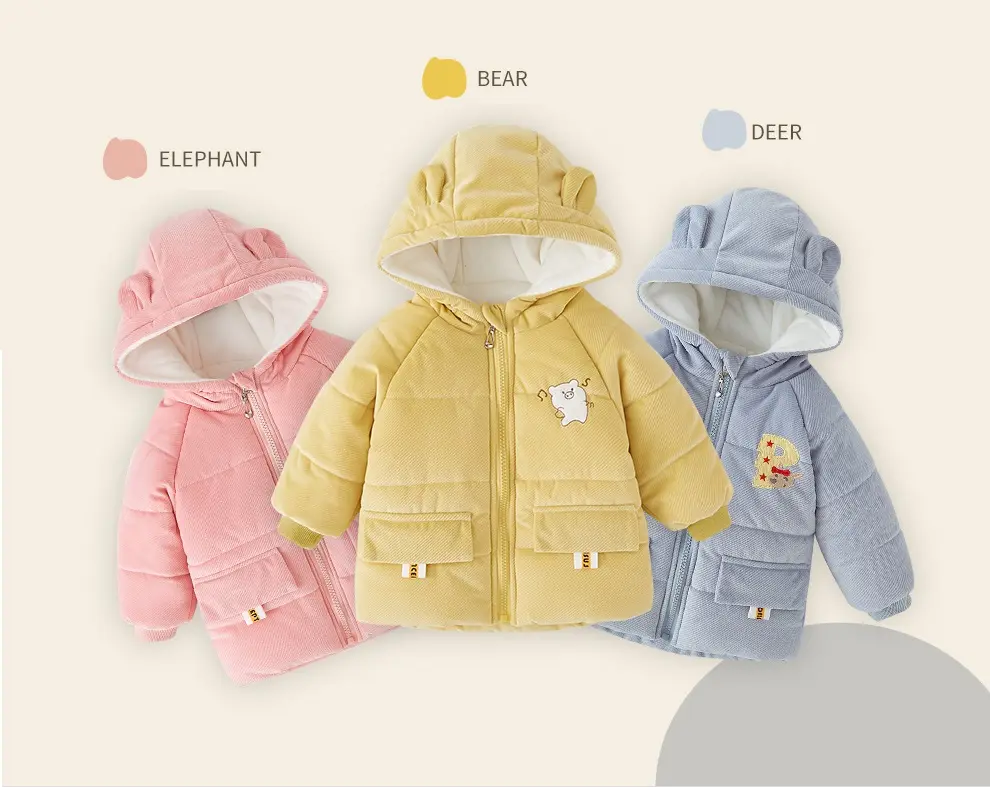 Baby Girls Down Jacket