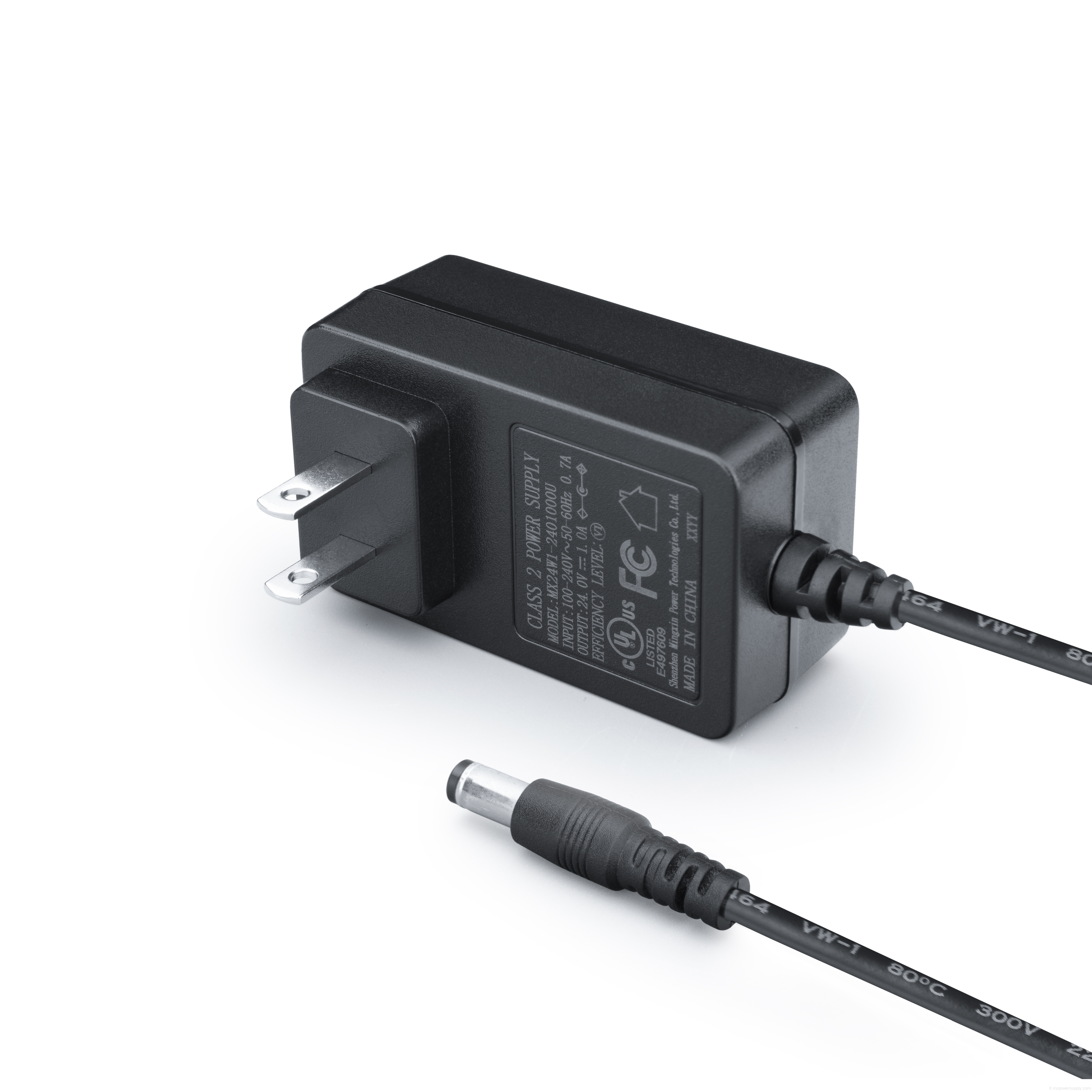 Adattatore di alimentazione AC/DC 12V 2A elencato da DOU