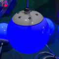 装飾的なRGB DMX LEDボールフェストゥーンライト