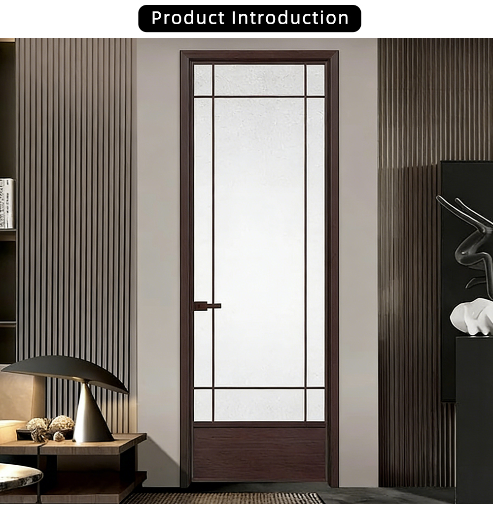 Single Framed Grid Hinged Door with Bottom Panel YJ-P018 X