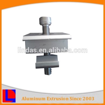 white silver aluminum screw adjustable 180 degree bracket for solar system