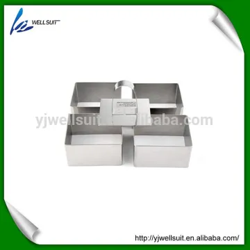 decorative stainless steel kids cake decorating set