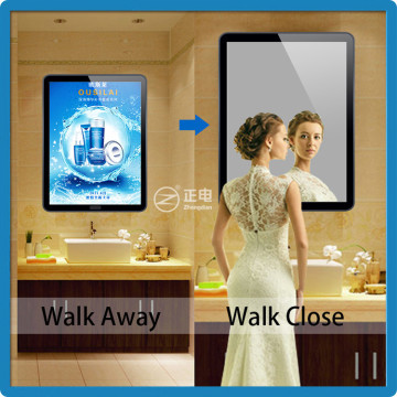 Super bright round corner led crystal light box, outdoor advertising light box, picture frame led light box