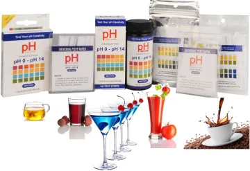 foil bag ph strips for saliva urine
