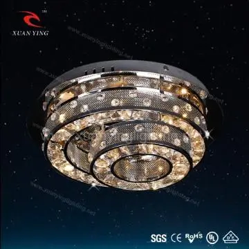 Nice-looking crystal Modern Ceiling lamp with circles