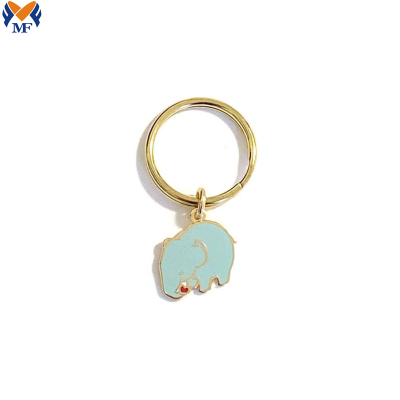 Sweet Elephant Key Ring