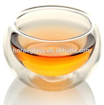 Hotsell Pyrex 6 pieces a set/Pyrex double wall Glass Tea Cup Eco-Friendly