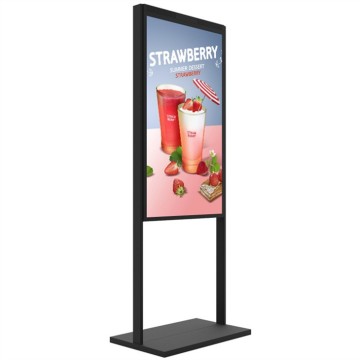 65" Hanging Double-sided Mall Facing Window LCD Display