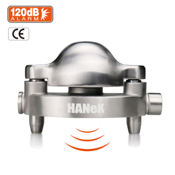 Custom adjustable alarm trailer ball lock