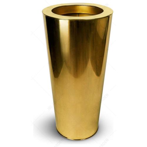 Custom Stainless Steel Flower Planters Decorative Tapered Stainless Steel Planters Supplier