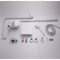 Space Aluminum Rainfall Shower bathtub bath mixer shower faucet