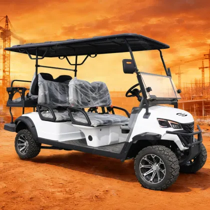 6 Seater Golf Cart Sightseeing Vehicle