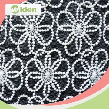 Dyed Fabric Wedding Embroidered Tulle Lace Fabric