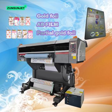 2022 neuer UVDTF -Drucker mit Automatisierungslaminator - 60 cm 2 in 1 Aufkleberfilmdrucker
