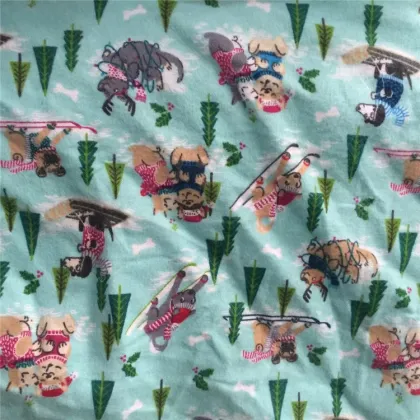Flannel Fabric for Christmas - Pajamas & Sheets Cotton Flannel Terry Fabric
