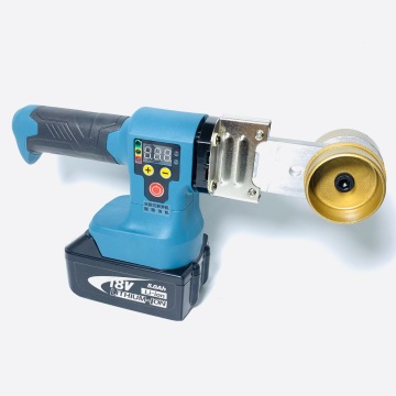 18v Digital portatile portatile ricaricabile ricaricabile PPR saldatura e macchina a caldo per la fusione di riscaldamento in plastica