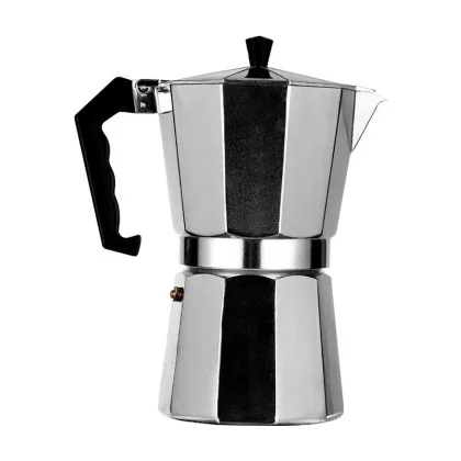 Customizable Aluminum Alloy Octagonal 300ML Mocha Coffee Pressure Pot Maker - Wholesale Italian Mocha Coffee Maker