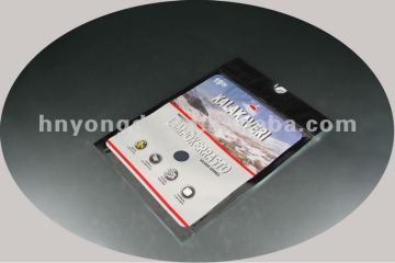 Aluminium Foil Clothes plastic bags/Zipper Top