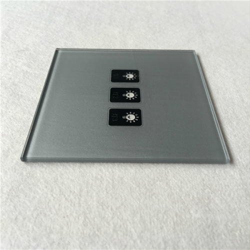 tempered silk screen printing glass panel for buildings