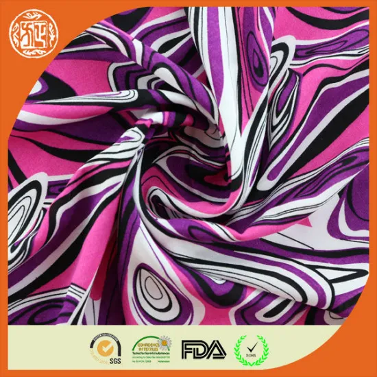 China supplier 100% printed spun rayon fabric