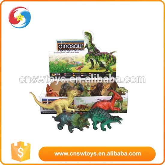 High quality china kids plastic animal cheap mini dinosaur toys set