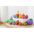 Non-toxic Rubber Dog Ball Toy Interactive Hollow Rubber