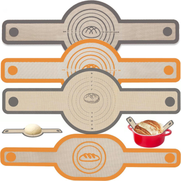 Tapis d'élingue de pain en silicone antiadhésif pour la cuisson du four hollandais