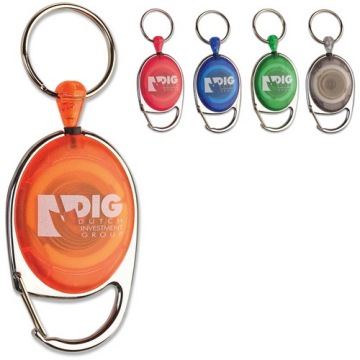 Lencana peribadi yang diperibadikan menggulung keychain dari 300pcs