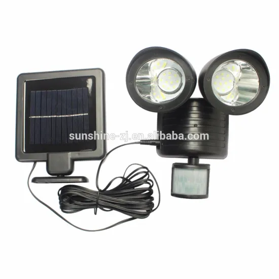 IP67 Exterior Solar 4 Led Motion Sensor Spotlight
