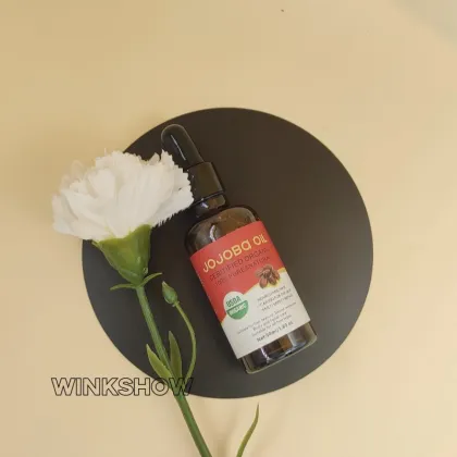 Pure Body Naturals Essential Oil Gift Box: Castor & Jojoba Oil for Skin Moisturizing and Brain Relaxation