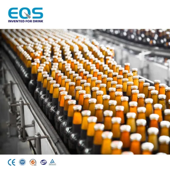 High-Quality 24/24/8 Glass Beer Bottle Filling Machine - Fast Speed Automation