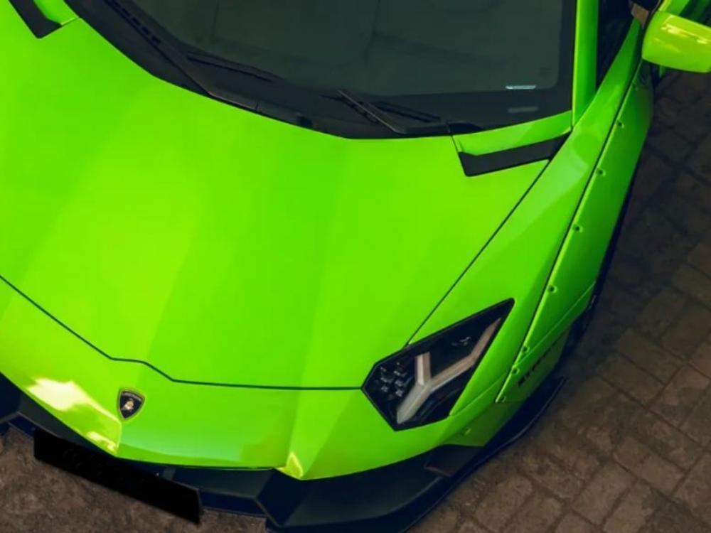 Ultra Gloss Apple Green Car Vinyl