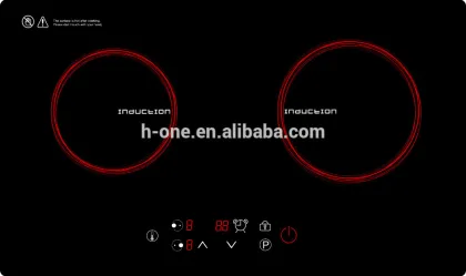 Smart control, 2 burner induction cooker for kitchen&home appliances