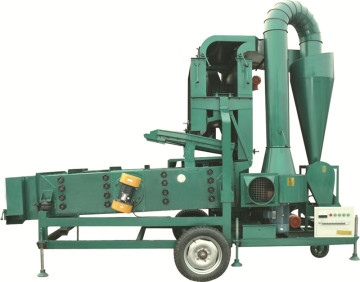 Paddy seed processing machine with destoner plate