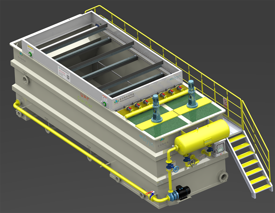 processing capacity dissolved air flotation