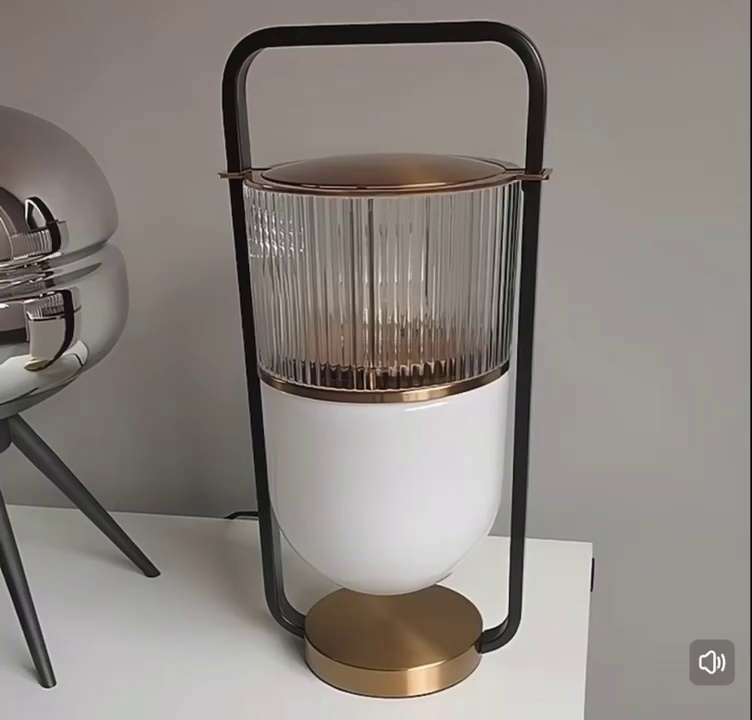 Luxury LED Glass Table Lamp
