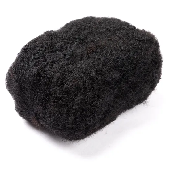 BLT high quality 100% human hair afro kinky bulk human hair for dreadlock hair extensions natural black